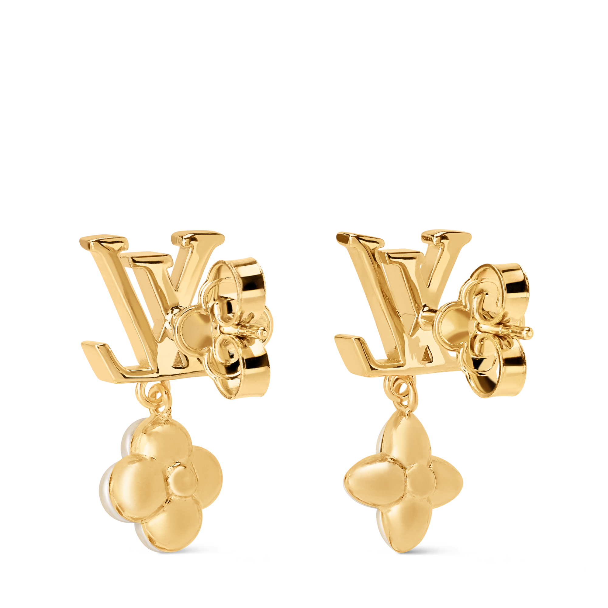 LV Floragram XS Earrings S00 - Women - Fashion Jewelry | LOUIS